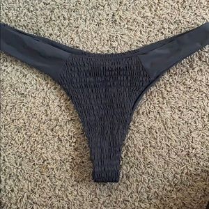 grey bikini bottoms